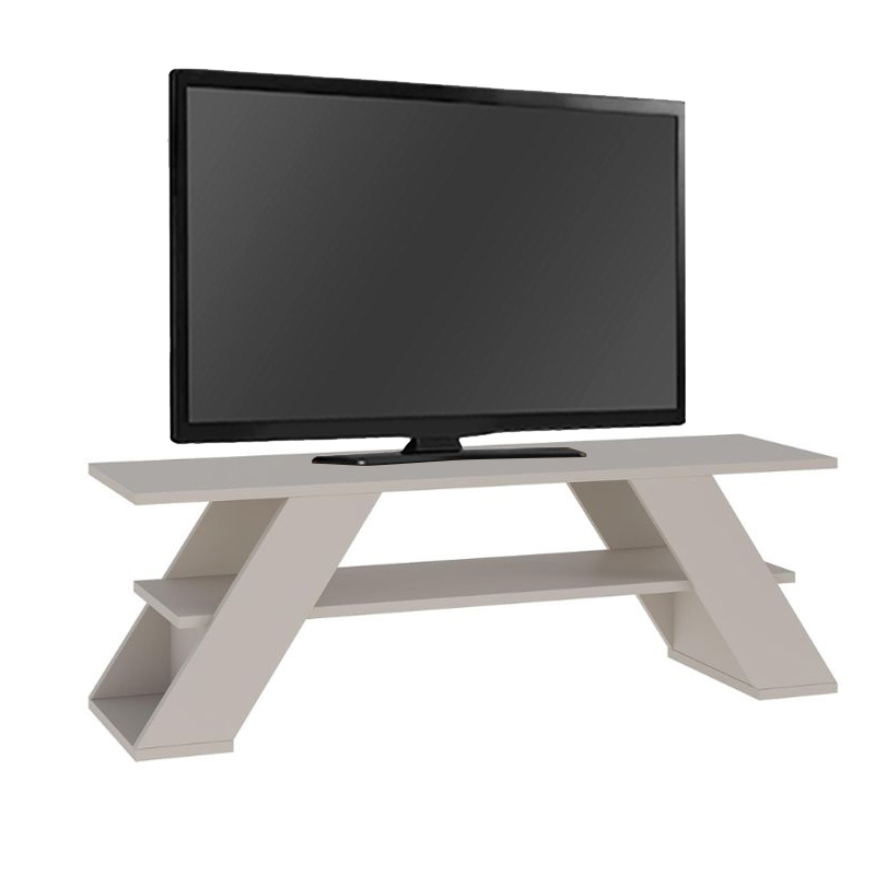 Farfalla Megapap melamine TV furniture in sandstone color 120x33,5x40cm.