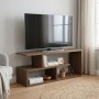 Forever Megapap melamine tv stand in walnut color 100x30x40cm.
