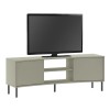 Frem Megapap melamine tv furniture in ash green color 150x40x55cm.