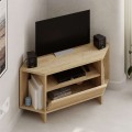 Viva Megapap corner melamine TV furniture in sapphire oak color 95,7x35,4x45cm.