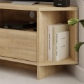Viva Megapap corner melamine TV furniture in sapphire oak color 95,7x35,4x45cm.