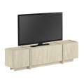Lowen Megapap melamine tv stand in travertine color 180x35x46.2cm.