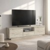 Lumbera Megapap melamine tv furniture in travertine color 160x29.5x42cm.