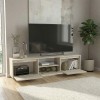 Lumbera Megapap melamine tv furniture in travertine color 160x29.5x42cm.