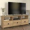 Mahen Megapap melamine tv stand in sapphire oak color 140x35x49.8cm.