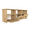 Mahen Megapap melamine tv stand in sapphire oak color 140x35x49.8cm.