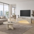 Mara Megapap melamine tv furniture in travertine color 150x31.4x40cm.