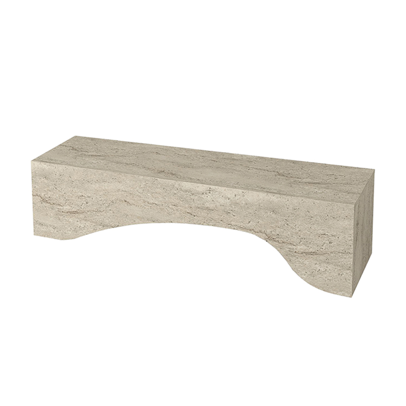 Mara Megapap melamine tv furniture in travertine color 150x31.4x40cm.
