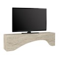 Mara Megapap melamine tv furniture in travertine color 150x31.4x40cm.