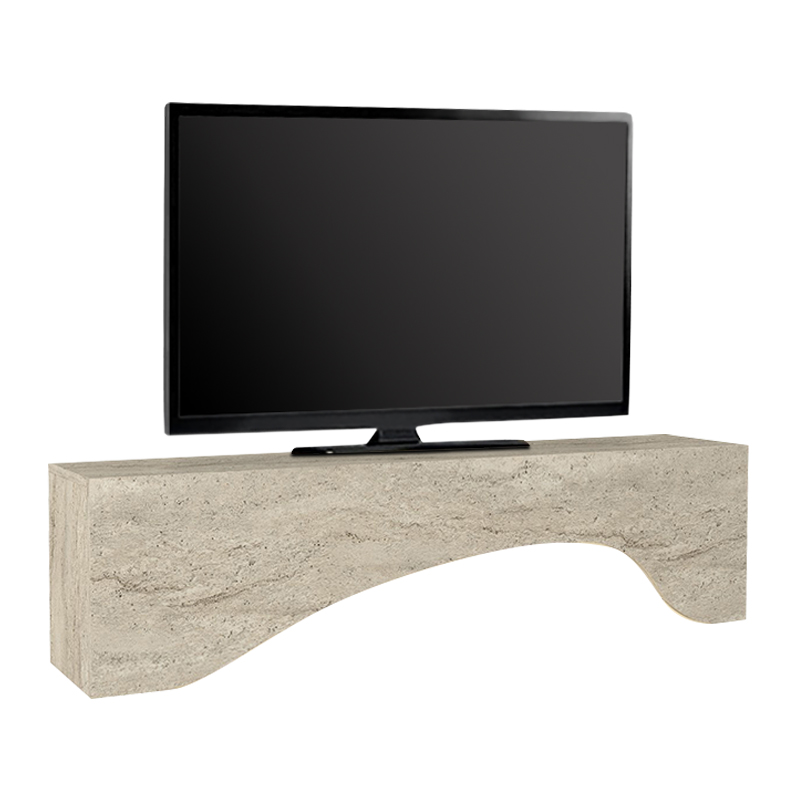 Mara Megapap melamine tv furniture in travertine color 150x31.4x40cm.