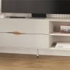 Έπιπλο τηλεόρασης Marquise Megapap χρώμα sandstone 150x35x56εκ.