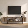 Orontes Megapap melamine tv furniture in walnut color 180x29.6x50cm.
