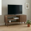 Parma Megapap melamine tv furniture in walnut color 90x30x40cm.