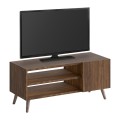 Parma Megapap melamine tv furniture in walnut color 90x30x40cm.