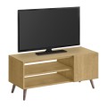 Parma Megapap melamine tv furniture in sapphire oak color 90x30x40cm.