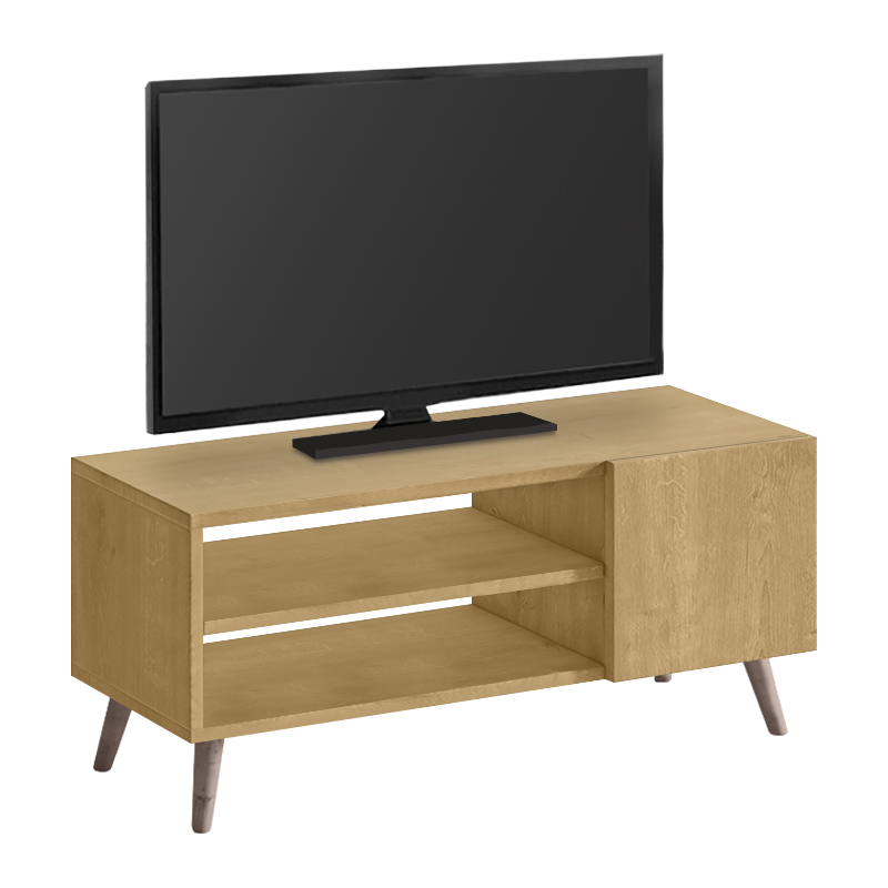 Parma Megapap melamine tv furniture in sapphire oak color 90x30x40cm.