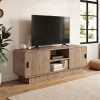 Έπιπλο τηλεόρασης Rovel Megapap χρώμα sepet oak 140,3x39x50εκ.