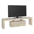 Woodra Megapap melamine tv furniture in travertine color 180x31.3x50.2cm.
