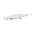MATTRESS Topper 90x200/5cm