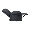 EVA Relax Armchair, Pu Black