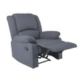 EVA Relax Armchair, Pu Dark Grey