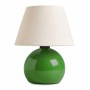 Alaska Megapap E27 metal - fabric pvc in green - cream color Ø22x30cm.