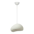 Φωτιστικό οροφής Loval Megapap E27 fiberglass μονόφωτο χρώμα λευκό 32x27x120εκ.