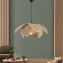 Magnolia Megapap E27 PVC fabric ceiling lamp in beige color Ø40x55cm.