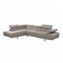 SECTOR Left Facing Corner Sofa Fabric Beige