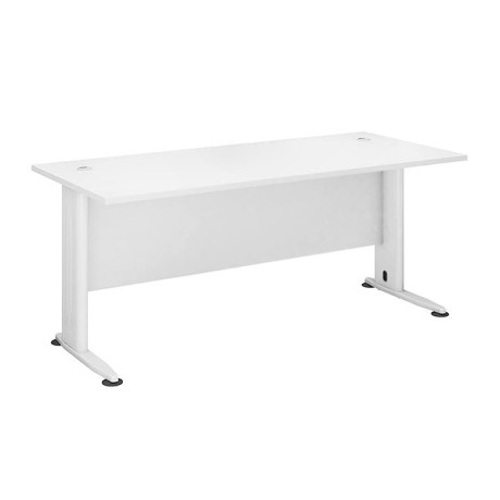 Γραφείο Basic χρώμα λευκό 180x80x75εκ.