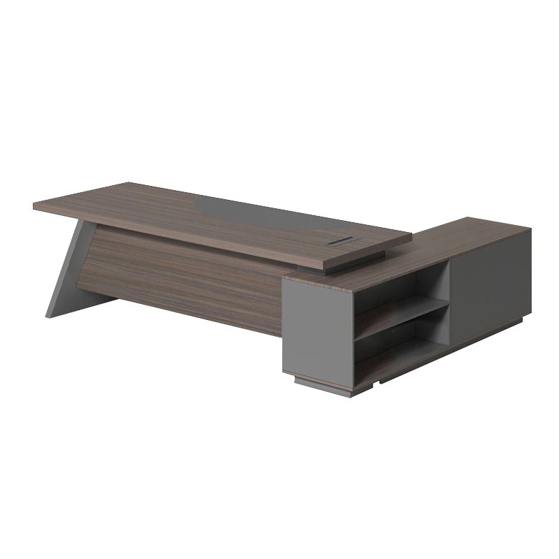 MASTER Desk (LEFT) 180x180cm Grey Walnut