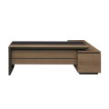 PROLINE Desk Left 180x160cm Wild Oak/Black