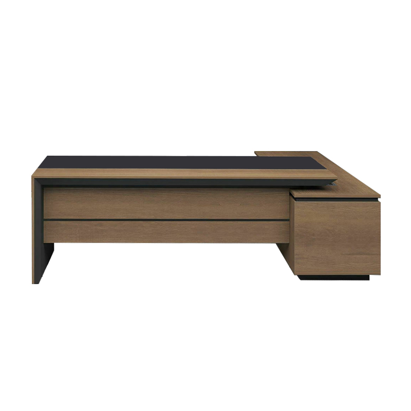 PROLINE Desk Left 180x160cm Wild Oak/Black