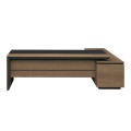 PROLINE Desk Left 200x180cm Wild Oak/Black