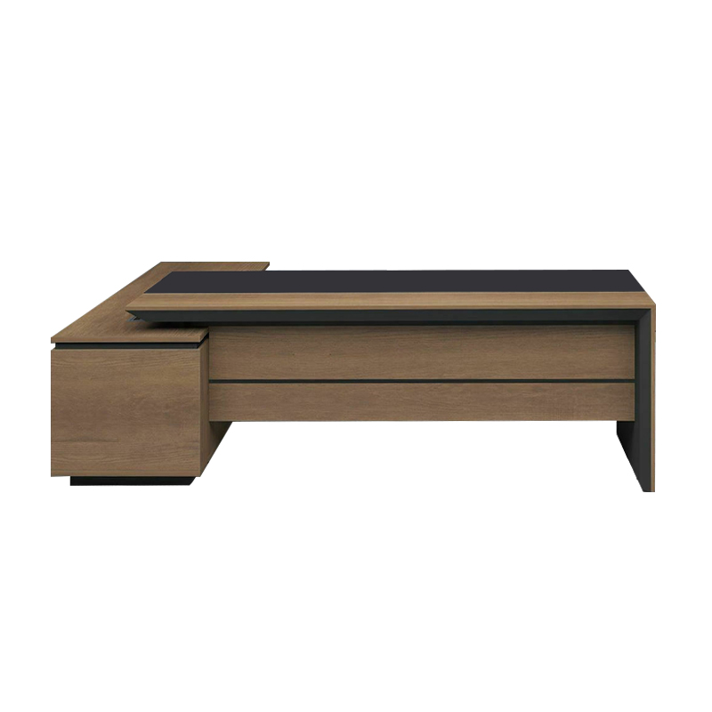 PROLINE Desk Right 180x160cm Wild Oak/Black