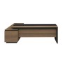 PROLINE Desk Right 180x160cm Wild Oak/Black