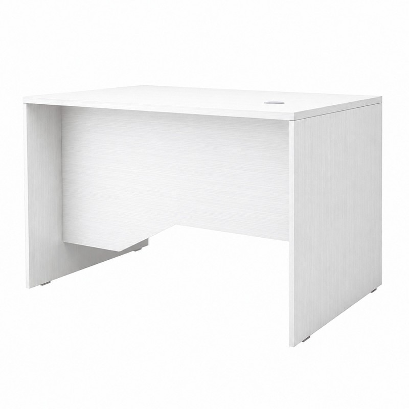 Γραφείο επαγγελματικό Venturo Megapap χρώμα λευκό 120x80x75εκ.