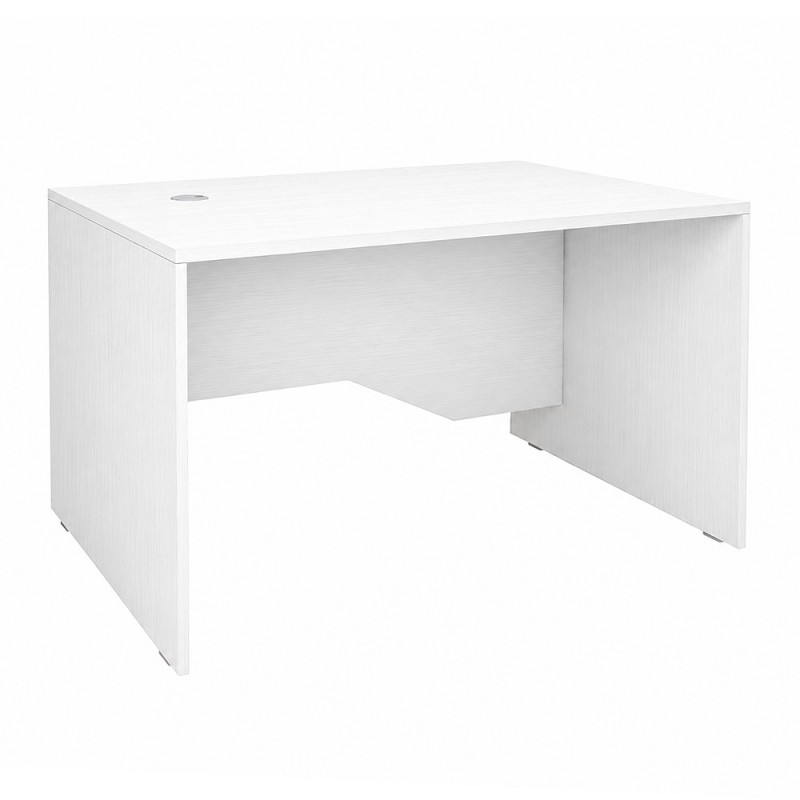 Γραφείο επαγγελματικό Venturo Megapap χρώμα λευκό 120x80x75εκ.