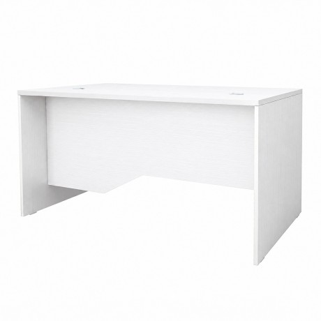 Γραφείο επαγγελματικό Venturo Megapap χρώμα λευκό 150x80x75εκ.