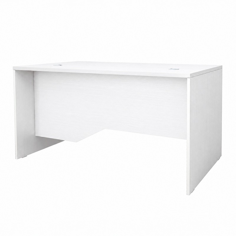 Γραφείο επαγγελματικό Venturo Megapap χρώμα λευκό 150x80x75εκ.