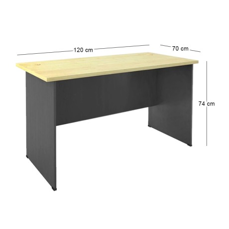 Desk-A DG/Beech 120x70x74