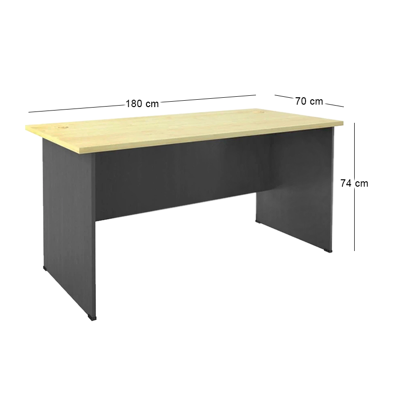 Γραφειο-A 180X70X74Cm Dg/beech