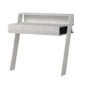 Cowork Megapap melamine desk in ancient white color 94x50x91cm.