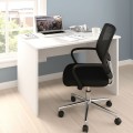 Kalen Megapap melamine office desk in white color 90x60x74cm.