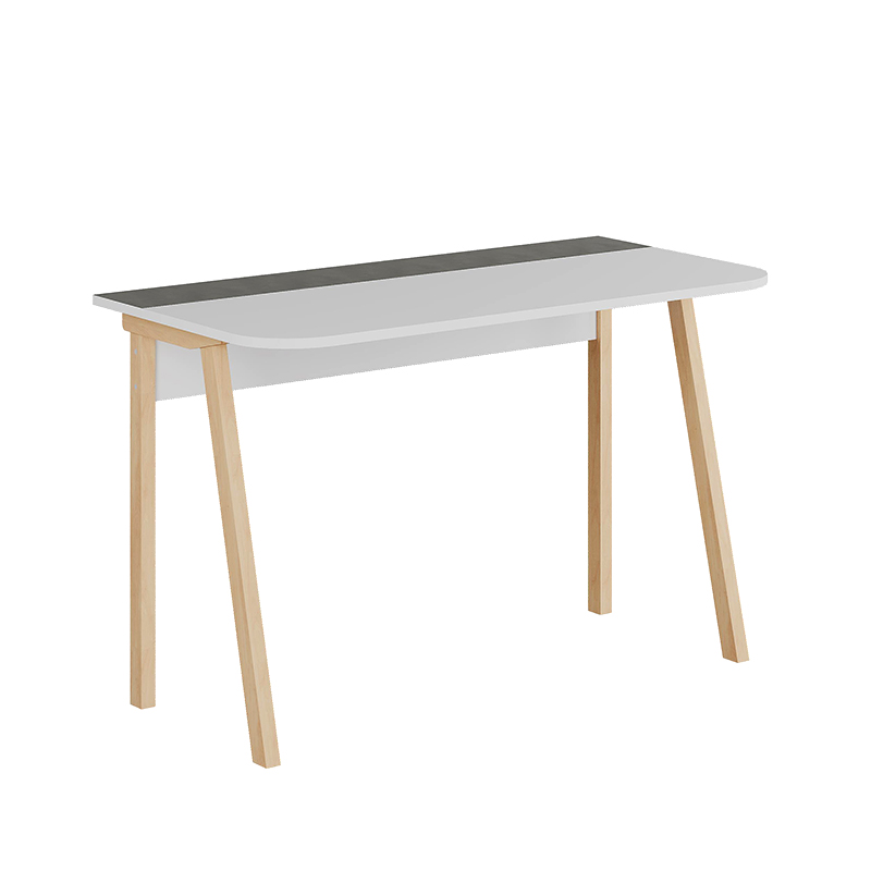 Luton Megapap melamine desk in retro grey/white color 120x60x75cm.