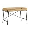 Naive Megapap melaminde working desk in sapphire oak color 113.4x60x77.5cm.