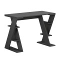 Papillon Megapap melamine study desk in anthracite 106x50x75cm.