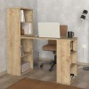 Γραφείο εργασίας πολυμορφικό Last Megapap χρώμα sapphire oak 119x44,7x123εκ. Γραφείο εργασίας πολυμορφικό Last Megapap χρώμα sapphire oak 119x44,7x123εκ.