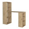 Γραφείο εργασίας πολυμορφικό Last Megapap χρώμα sapphire oak 119x44,7x123εκ. Γραφείο εργασίας πολυμορφικό Last Megapap χρώμα sapphire oak 119x44,7x123εκ.