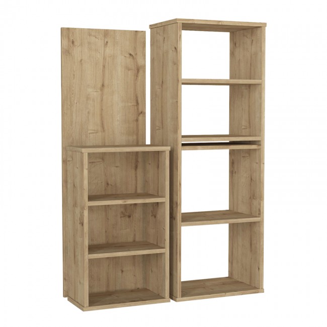 Γραφείο εργασίας πολυμορφικό Last Megapap χρώμα sapphire oak 119x44,7x123εκ. Γραφείο εργασίας πολυμορφικό Last Megapap χρώμα sapphire oak 119x44,7x123εκ.